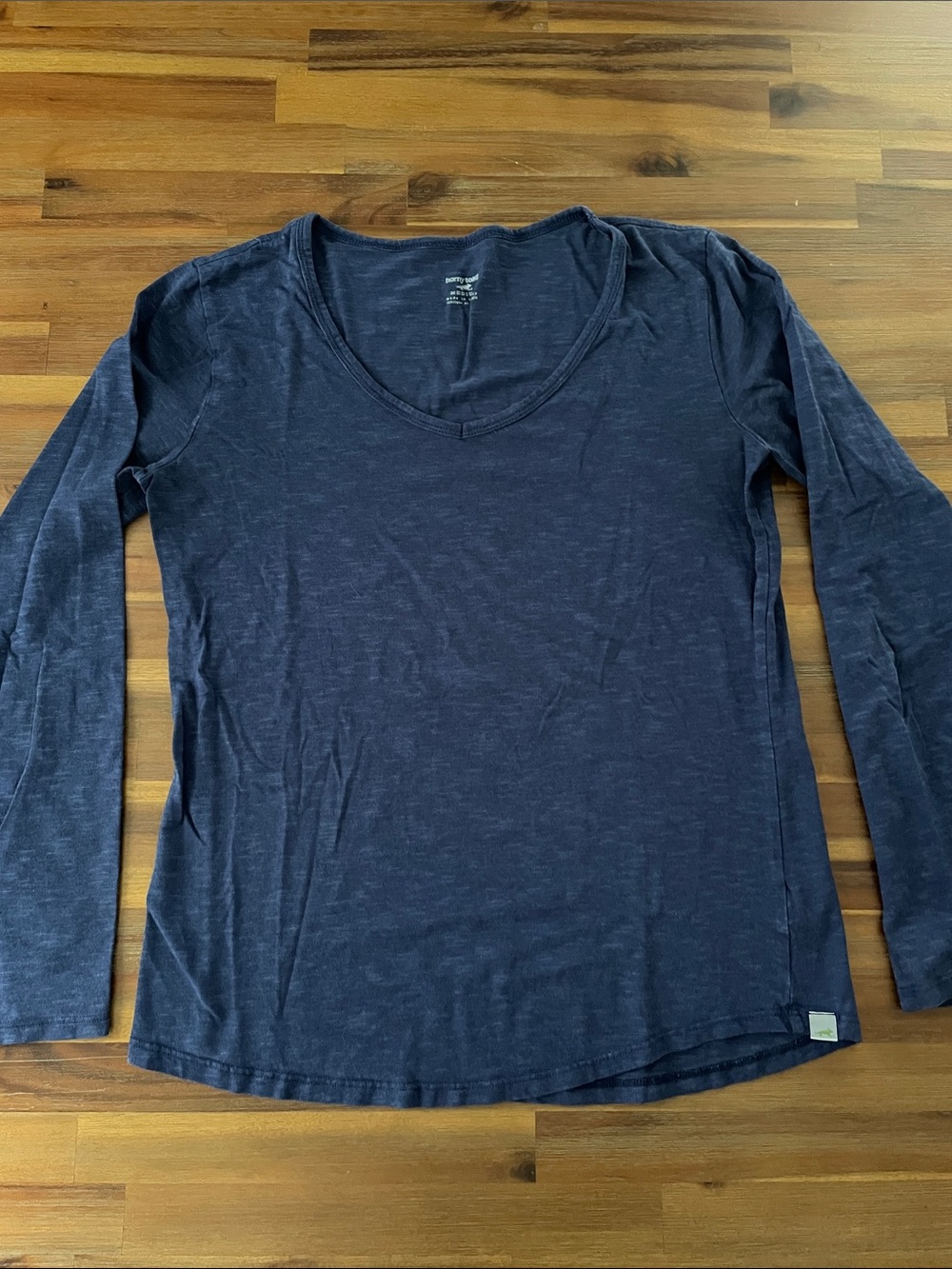 Horny Toad Women's Long-Sleeve V-Neck Top - Navy